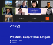 Daugavpils Valsts ģimnāzijas pedagogi un vadība piedalās konferencē “Praktiski. Lietpratībai. Latgale”