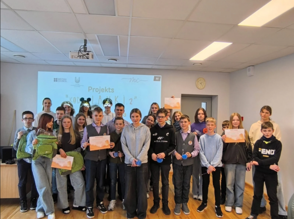 Projekta “KODS: L.A.U.K.I.-2” ietvaros </br>dalībnieki organizē spēli  “Graudu pele”