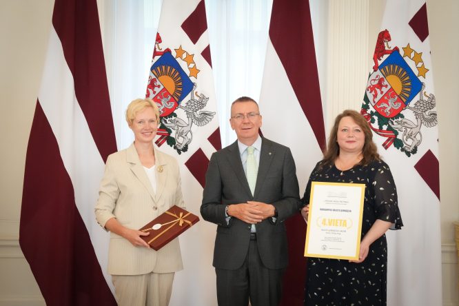 Ata Kronvalda balvas pasniegšana </br>Rīgas pilī