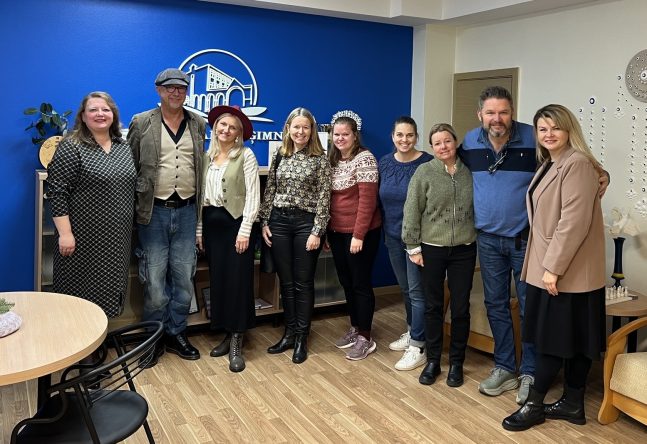 Ģimnāziju apmeklē viesi no Norvēģijas