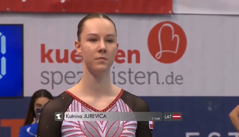 7.vieta Pasaules kausa posmā sporta vingrošanā