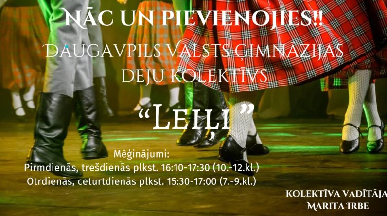Nāc dejot Leiļos!