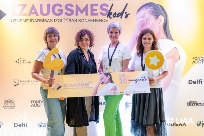 Pedagogu iedvesmas un izaugsmes </br> konference “Izaugsmes kods” pulcē </br>uzņēmējdarbības un izglītības </br>profesionāļus