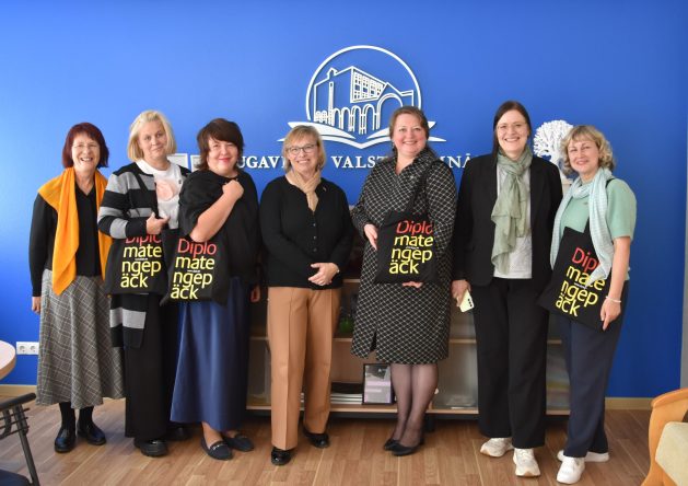 Ģimnāzijā viesojas VFR vēstniece un </br>Gētes institūta vadītāja Ulrike Virca