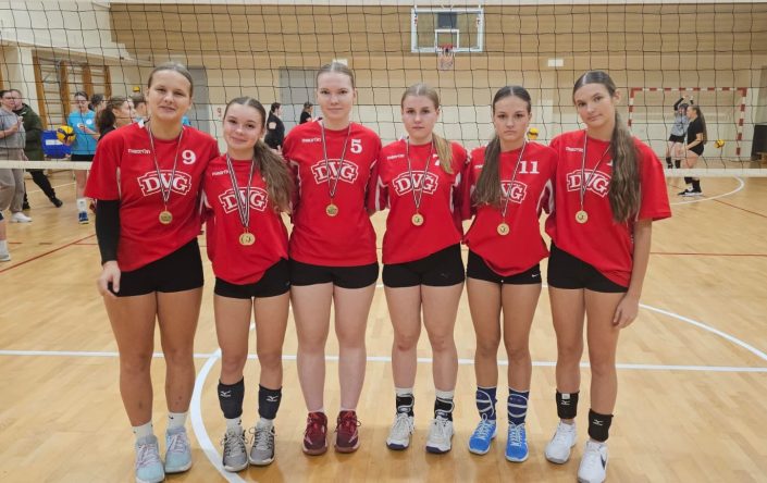 1.vieta Daugavpils pilsētas skolēnu sporta spēļu sacensībās volejbolā
