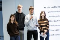 Skolēni rada ilgtspējīgus produktus un </br>iegūst 2. vietu “Young Climathon ’25”
