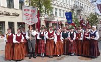 Tautastērpu gājiens Daugavpilī