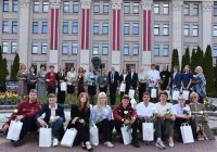 Godināti Daugavpils Valsts ģimnāzijas </br>olimpiāžu un ZPD laureāti