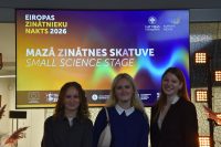 Daugavpils Valsts ģimnāzisti uzstājas <br/>Latvijas Universitātes Eiropas <br/>Zinātnieku naktī