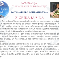 Gada klases audzinātājs 2021