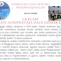 Gada proģimnāzijas klase 2021